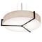Afx Apex 19'' Pendant - Espresso Finish - Jute Shade APP1932MBES-JT - alternate 1